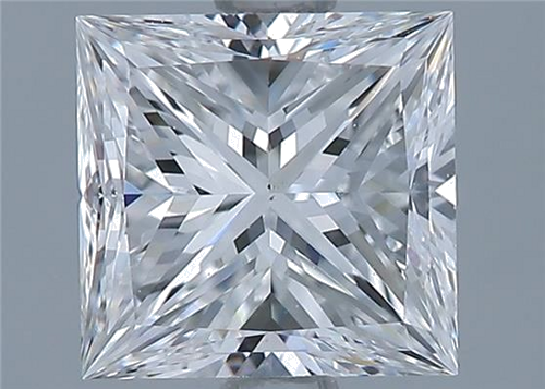 1.51 carat F-VS2 Natūralus Princess Deimantas (1)