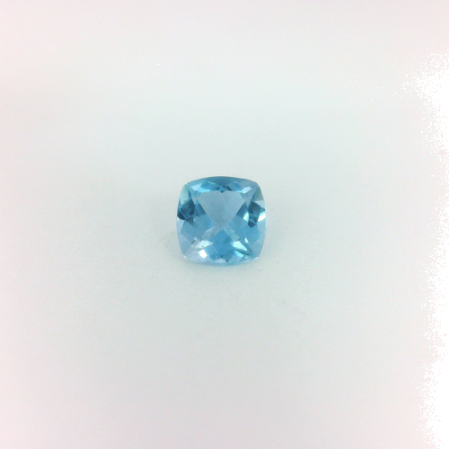 0.52 carat BLUE Cushion Aquamarine (1)