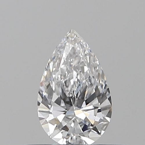 0.3 carat D-SI1 Natūralus Pear Deimantas (1)