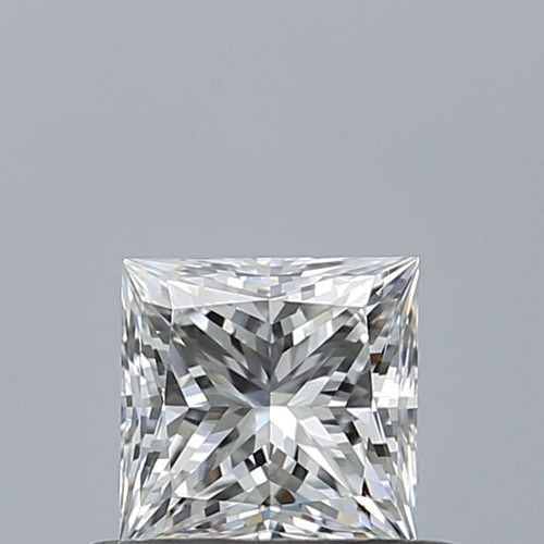 0.46 carat D-VVS2 Natūralus Princess Deimantas (1)