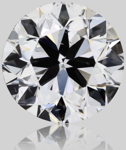 0.7 carat F-SI1 Very Good cut Natūralus Round Deimantas (1)