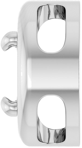 Pakabukas „Solitaire Slide“ 925 Sidabro Round 6mm (3)