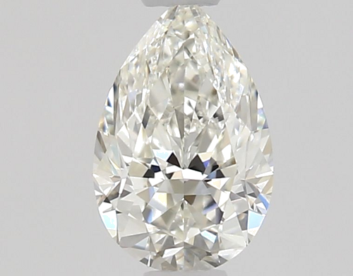 0.53 carat H-VVS1 Natūralus Pear Deimantas (1)