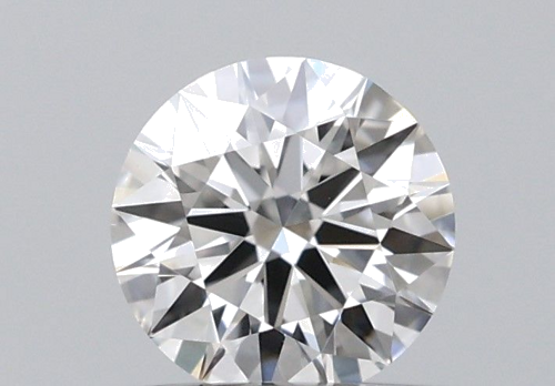 0.43 carat F-IF Excellent cut Natūralus Round Deimantas (1)