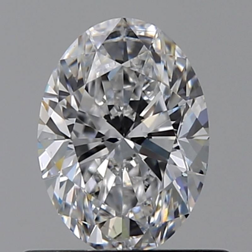0.7 carat D-SI1 Natūralus Oval Deimantas (1)