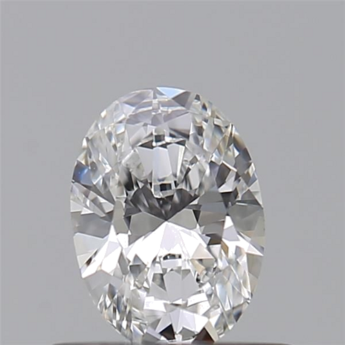 0.4 carat D-VVS2 Natūralus Oval Deimantas (1)