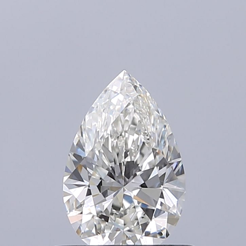 0.55 carat H-VVS1 Natūralus Pear Deimantas (1)