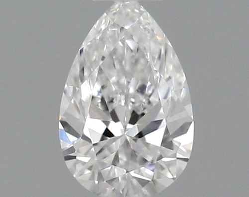 0.23 carat D-VVS2 Natūralus Pear Deimantas (1)