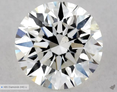 0.4 carat I-SI1 Excellent cut Natūralus Round Deimantas (1)