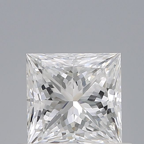 0.7 carat D-VS1 Natūralus Princess Deimantas (1)
