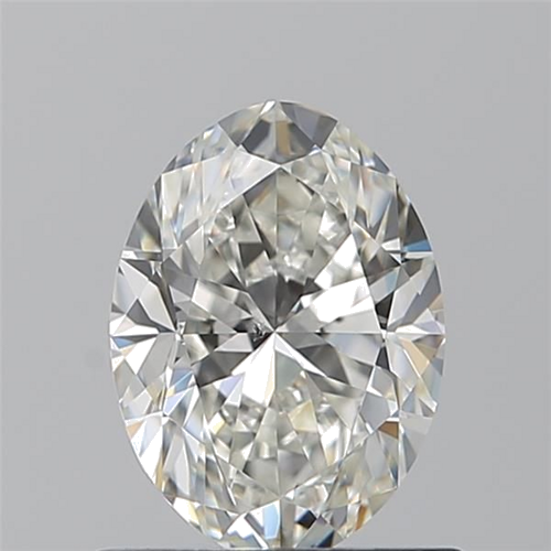 0.9 carat H-SI1 Natūralus Oval Deimantas (1)