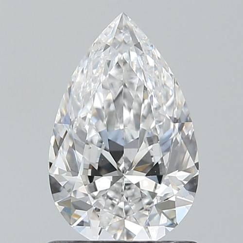 0.91 carat D-VS2 Natūralus Pear Deimantas (1)