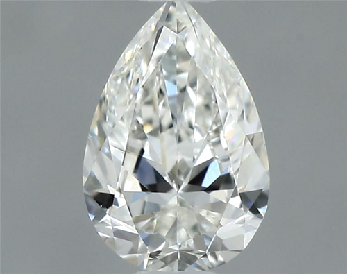 0.4 carat H-VVS2 Natūralus Pear Deimantas (1)