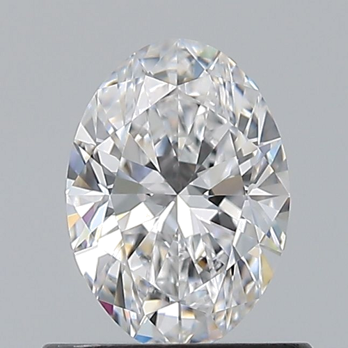 0.61 carat D-VVS2 Natūralus Oval Deimantas (1)