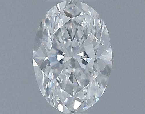 0.4 carat F-SI1 Natūralus Oval Deimantas (1)