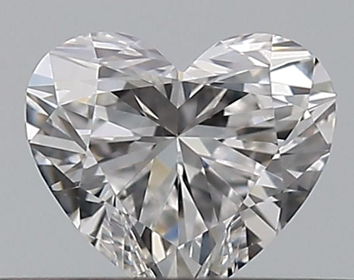 0.3 carat E-VVS2 Natūralus Heart Deimantas (1)