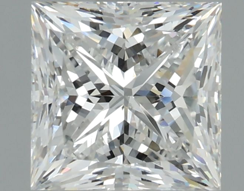 1.7 carat E-SI1 Natūralus Princess Deimantas (1)