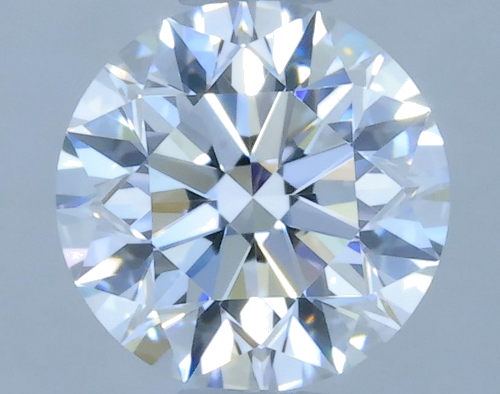 0.61 carat F-VVS1 Excellent cut Natūralus Round Deimantas (1)