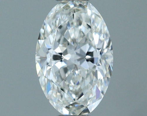 0.53 carat I-VVS2 Natūralus Oval Deimantas (1)