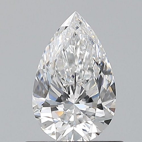 0.7 carat E-VS1 Natūralus Pear Deimantas (1)