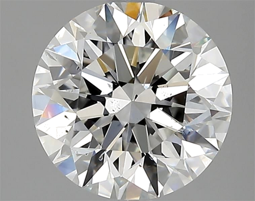 2.01 carat F-SI2 Excellent cut Natūralus Round Deimantas (1)