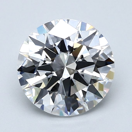 2.55 carat D-VS2 Excellent cut Natūralus Round Deimantas (1)