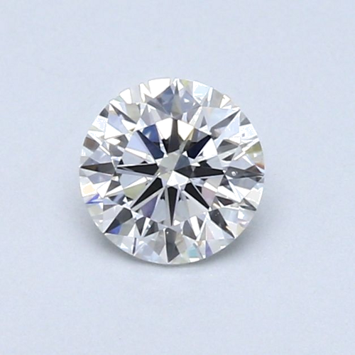 0.51 carat F-SI1 Excellent cut Natūralus Round Deimantas (1)