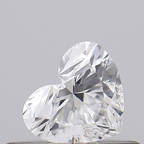 0.25 carat D-VVS2 Natūralus Heart Deimantas (1)
