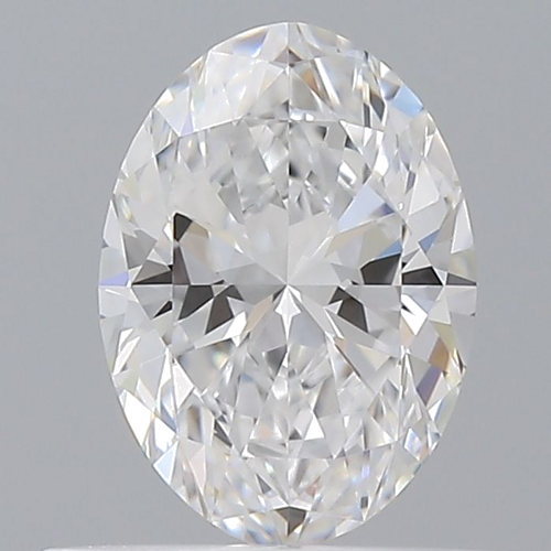 0.51 carat D-VVS1 Natūralus Oval Deimantas (1)