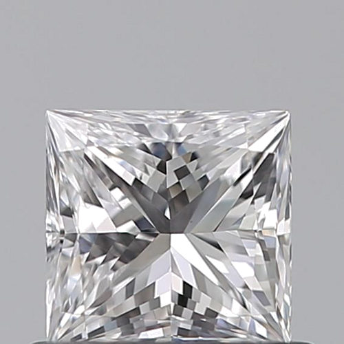 0.59 carat D-VS1 Natūralus Princess Deimantas (1)