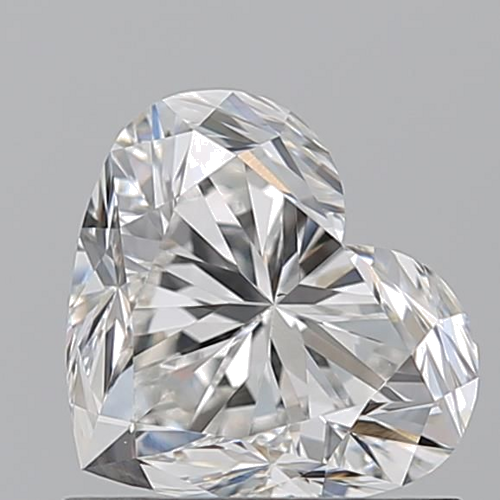 1.01 carat G-VS2 Natūralus Heart Deimantas (1)