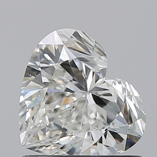 0.9 carat I-VS1 Natūralus Heart Deimantas (1)