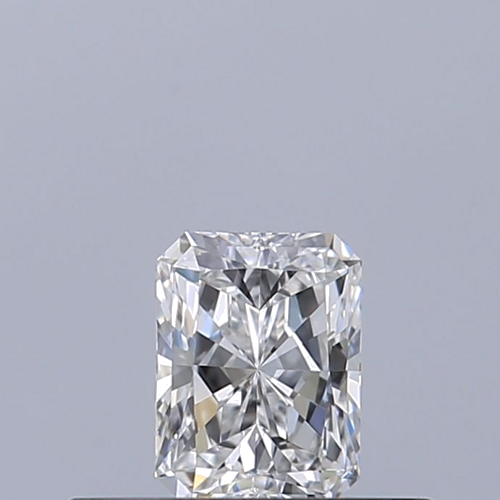 0.25 carat D-VVS2 Natūralus Radiant Deimantas (1)