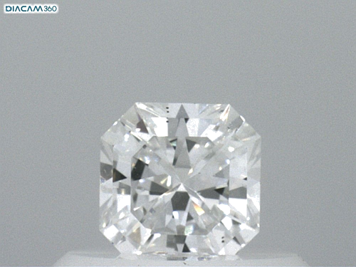 0.33 carat D-VS2 Natūralus Square Deimantas (1)