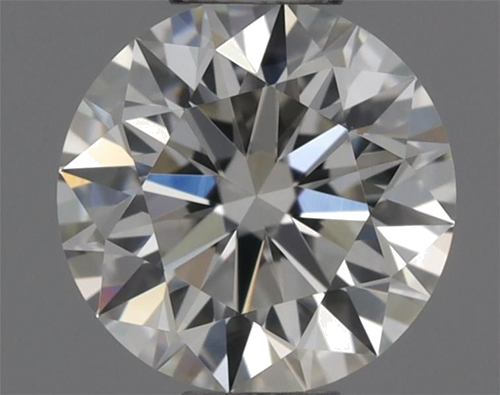 0.39 carat I-VVS2 Excellent cut Natūralus Round Deimantas (1)