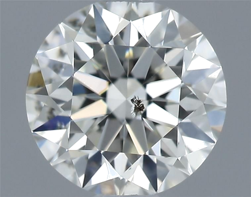 0.41 carat J-SI2 Very Good cut Natūralus Round Deimantas (1)