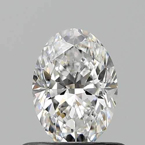 0.53 carat D-VVS1 Natūralus Oval Deimantas (1)