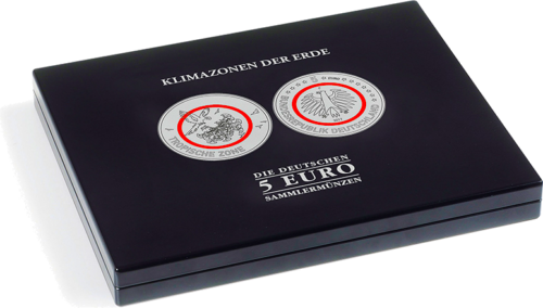Dėžutė Vokietijos 5-ių eurų Žemės klimato zonos monetoms (1)