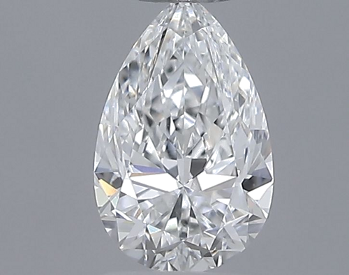 0.51 carat E-VS2 Natūralus Pear Deimantas (1)
