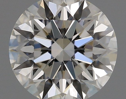 0.42 carat F-VVS1 Excellent cut Natūralus Round Deimantas (1)