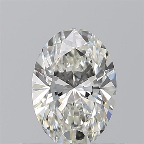 0.6 carat I-VVS1 Natūralus Oval Deimantas (1)