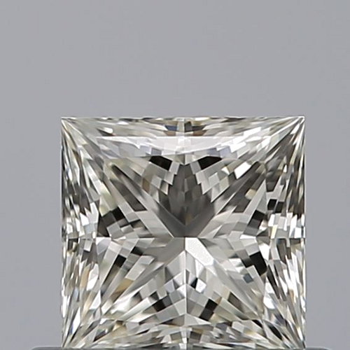 0.52 carat J-VVS1 Natūralus Princess Deimantas (1)