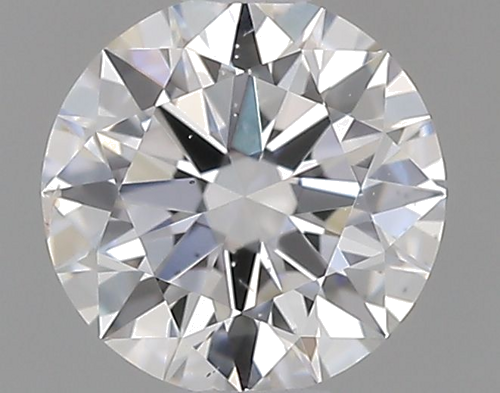 0.52 carat E-SI2 Excellent cut Natūralus Round Deimantas (1)