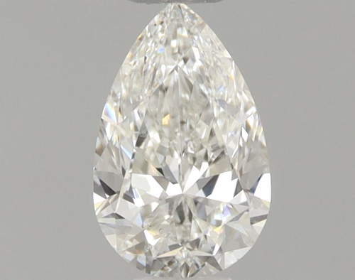 0.5 carat I-SI1 Natūralus Pear Deimantas (1)
