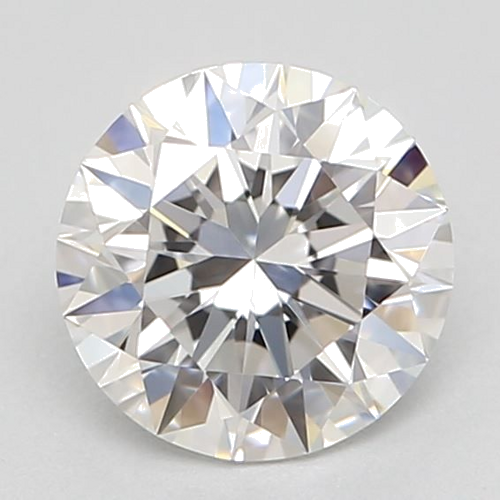 0.53 carat F-VVS1 Excellent cut Natūralus Round Deimantas (1)