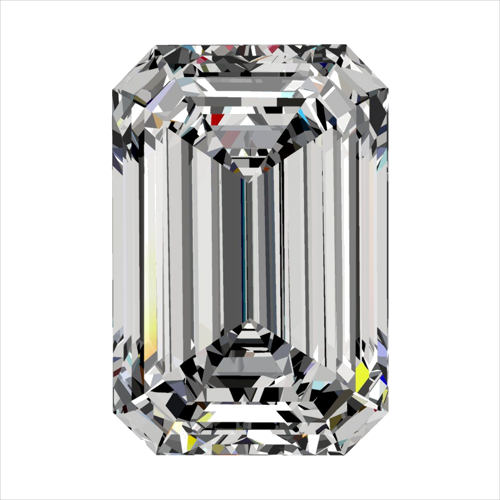 0.35 carat I-VS2 Natūralus Emerald Deimantas (1)