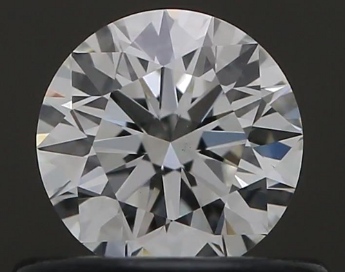 0.46 carat I-VS1 Excellent cut Natūralus Round Deimantas (1)
