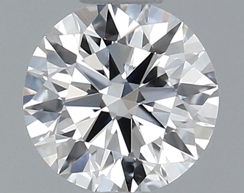 0.44 carat D-VVS2 Excellent cut Natūralus Round Deimantas (1)