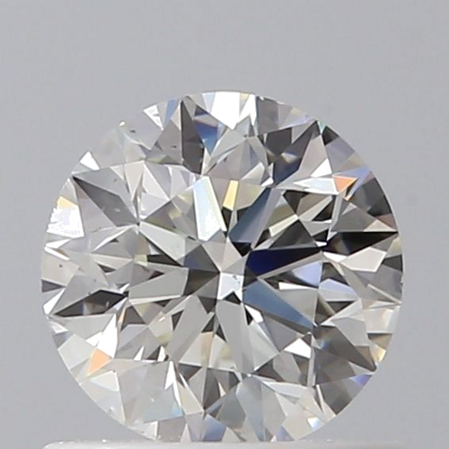 0.6 carat I-SI1 Excellent cut Natūralus Round Deimantas (1)