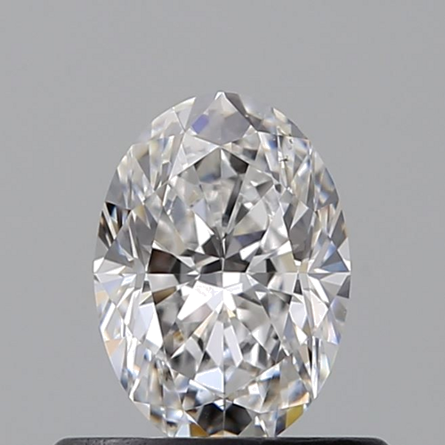 0.52 carat E-VS2 Natūralus Oval Deimantas (1)